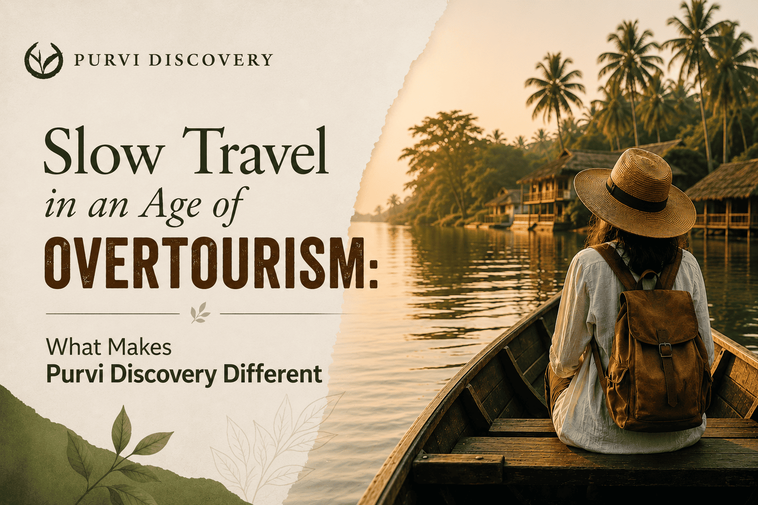 Slow Travel in an Age of Overtourism: What Makes Purvi Discovery Different
